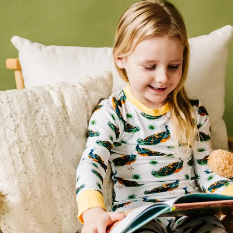 Pretty In Peacock Pajamas
