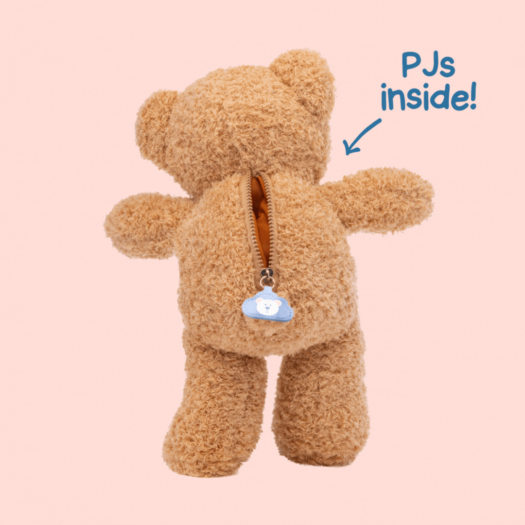Zippy the Bear + Zippy Pajamas (Rollin’ to Bed)