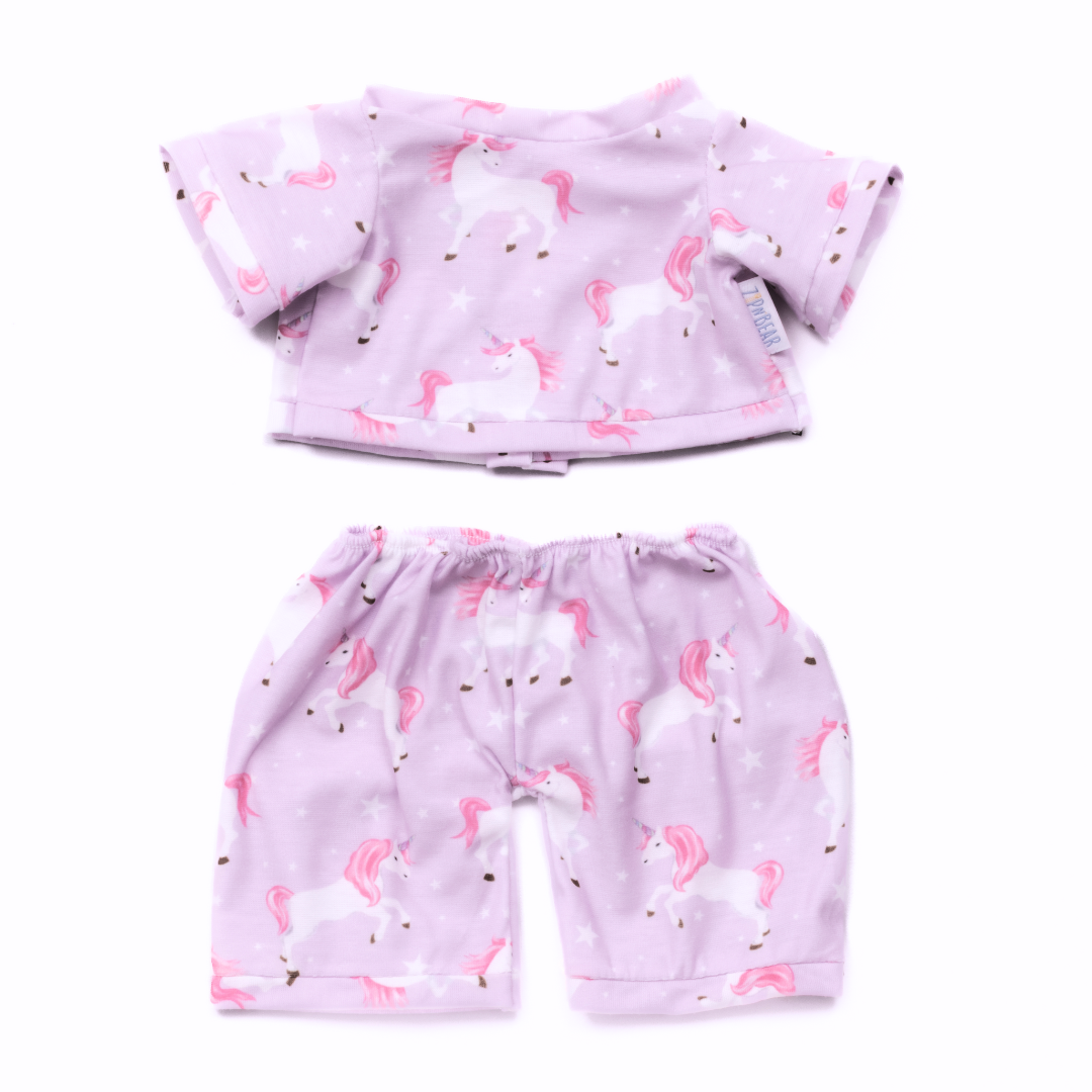 Unicorn Floatie Zipped Pajama PK