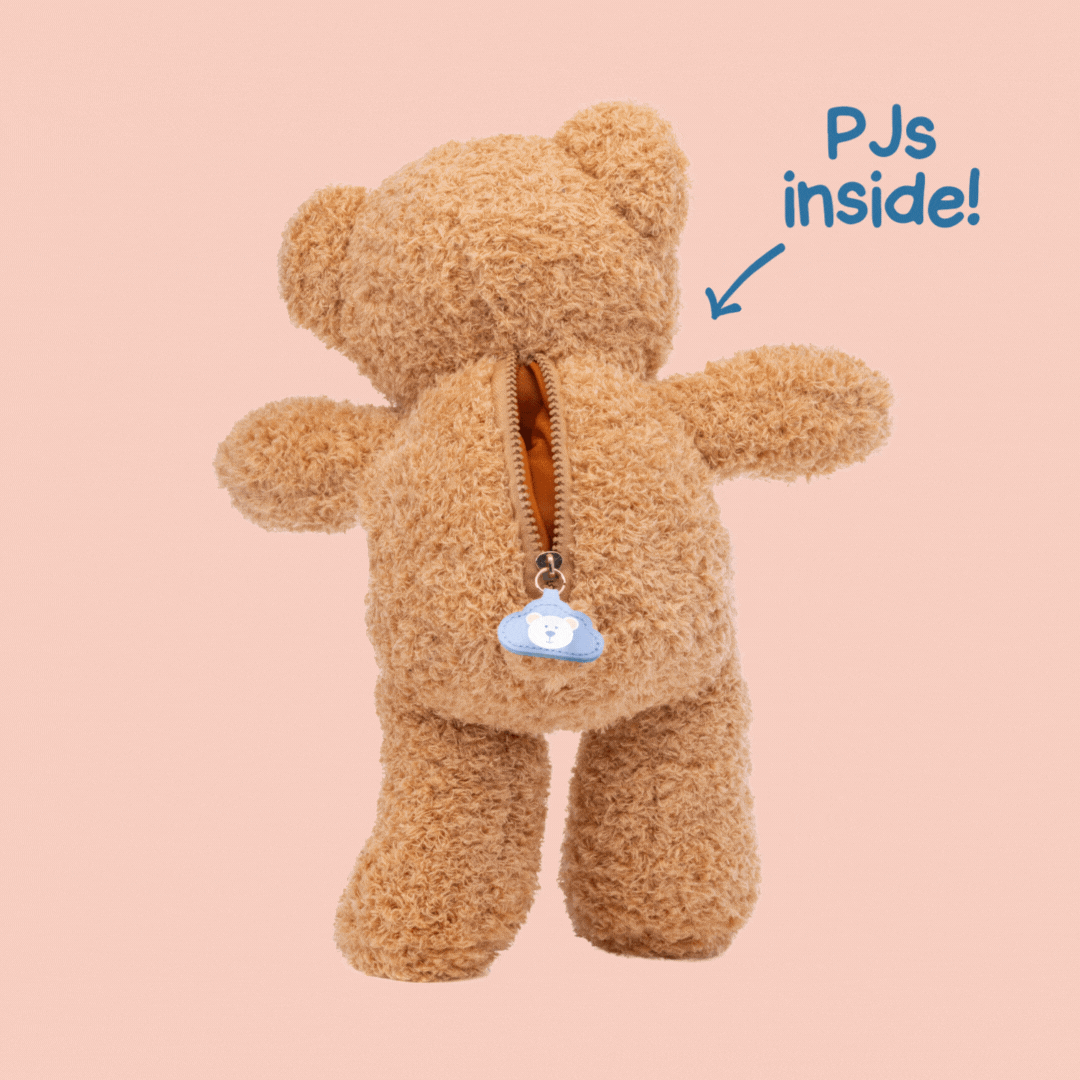 Zippy the Bear + Zippy Pajamas (Cozy Cubs)