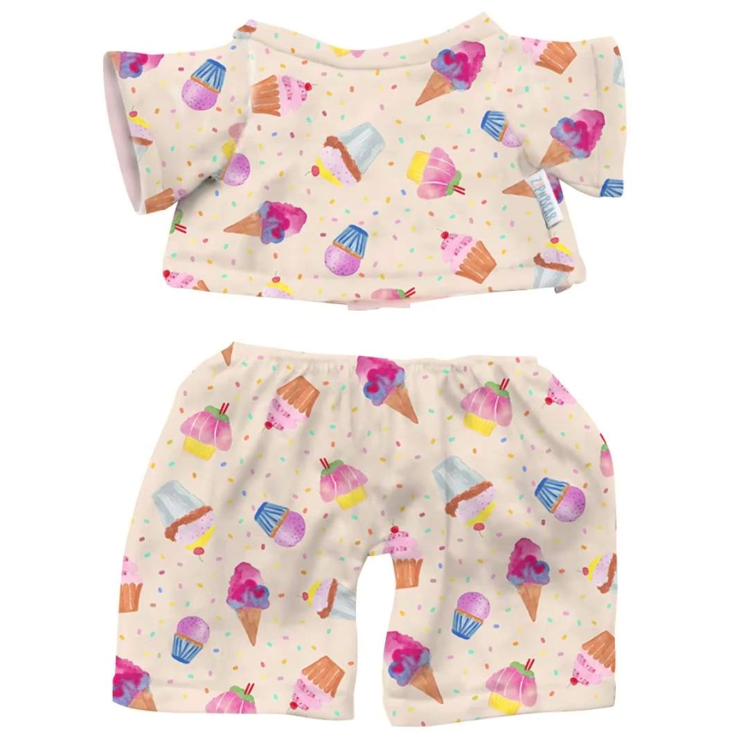 Zippy the Bear™ Pajamas - Cupcake Confetti