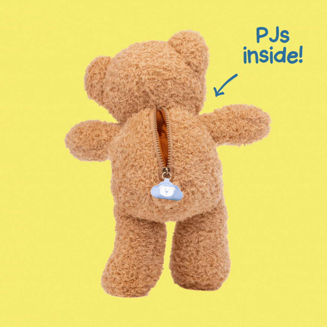 Zippy the Bear + Zippy Pajamas (Pretty In Peacock)