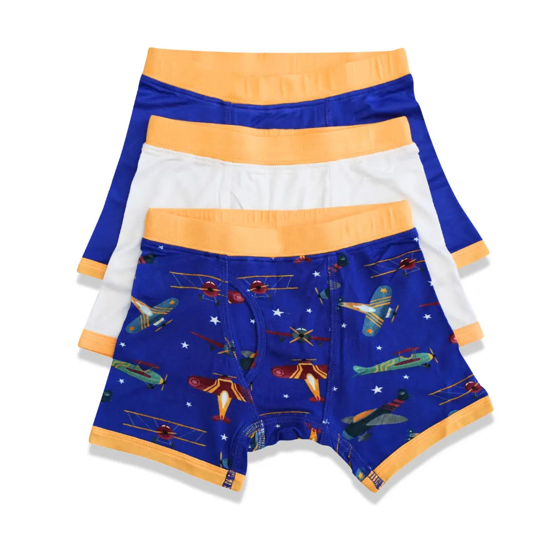 Sky Sleepers | Children's Bamboo Underwear – Zip N' Bear™
