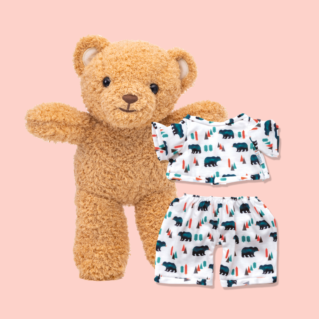 Zippy the Bear + Zippy Pajamas (Cozy Cubs)