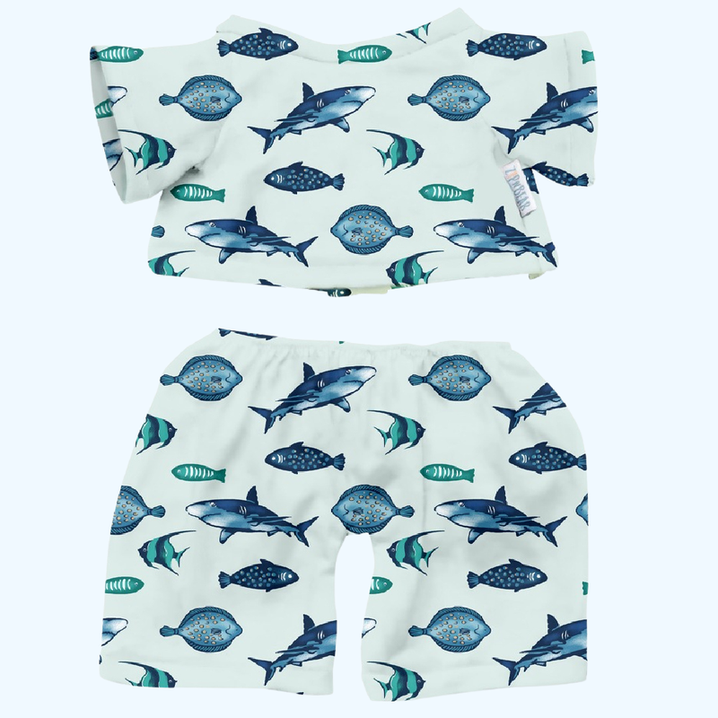 Zippy the Bear™ Pajamas - Fin Frenzy