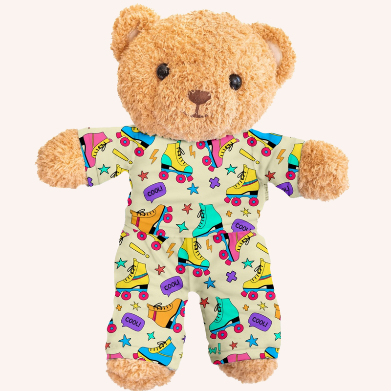 Zippy the Bear + Zippy Pajamas (Rollin’ to Bed)