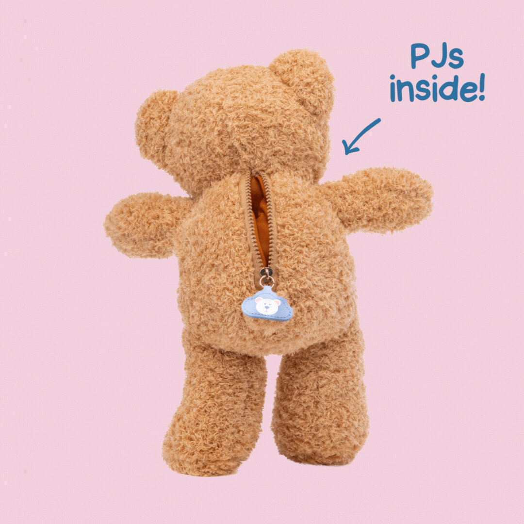 Zippy the Bear + Zippy Pajamas (Blossoming Butterfly)