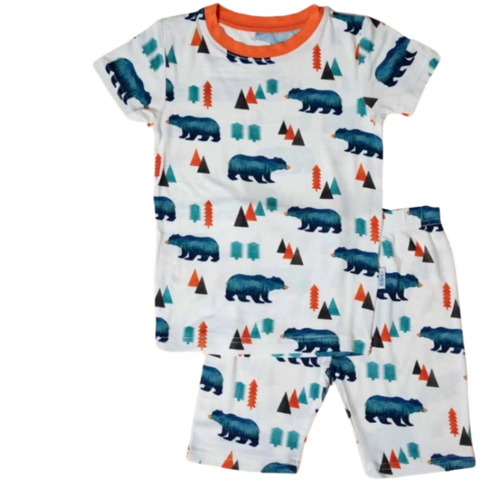 Short Sleeve - Cozy Cubs Pajamas