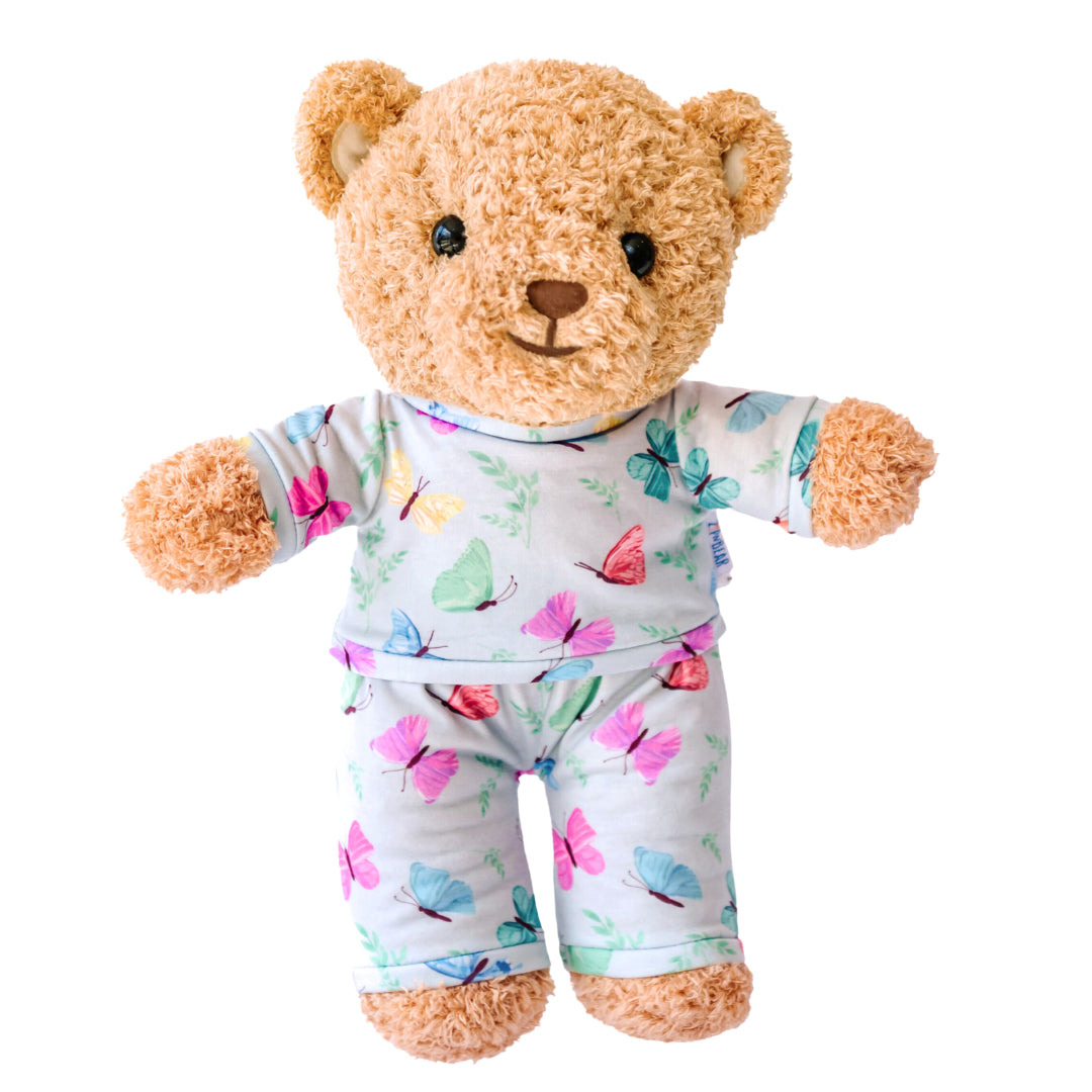 Zippy the Bear + Zippy Pajamas (Blossoming Butterfly)