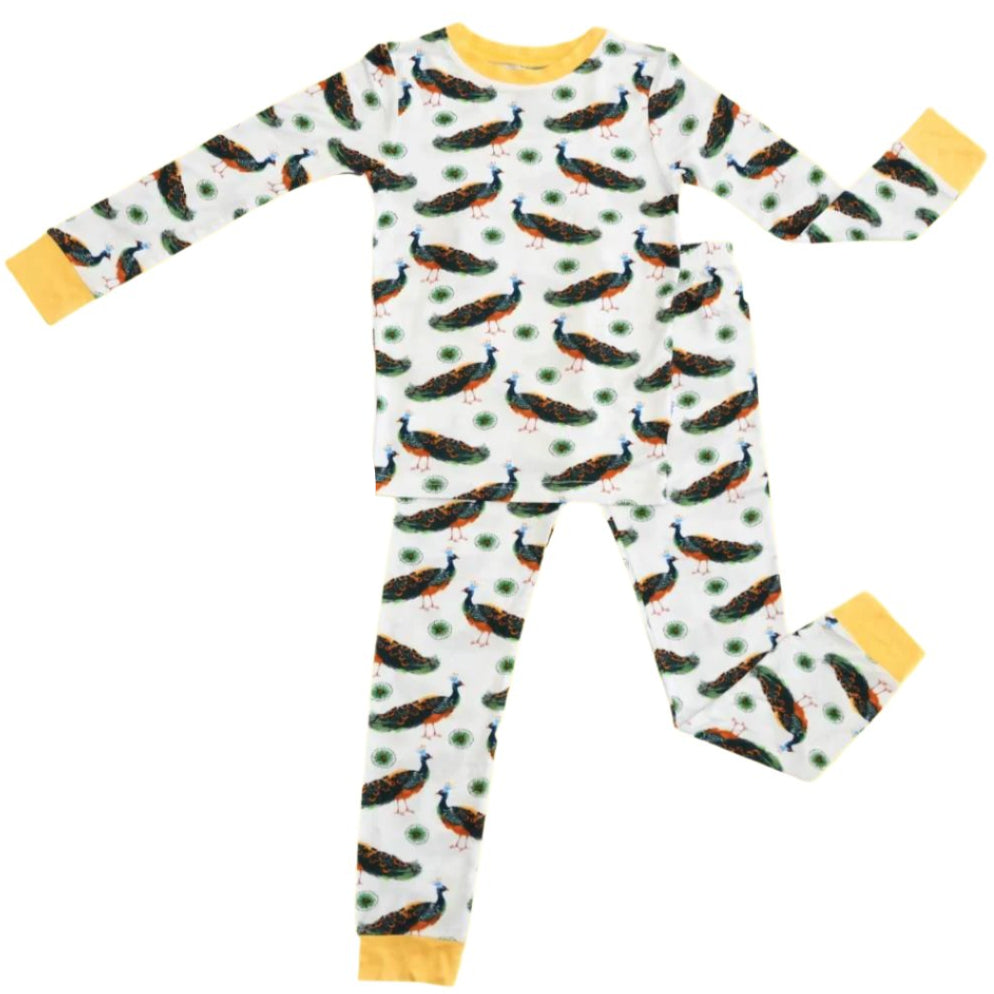 Pretty In Peacock Pajamas