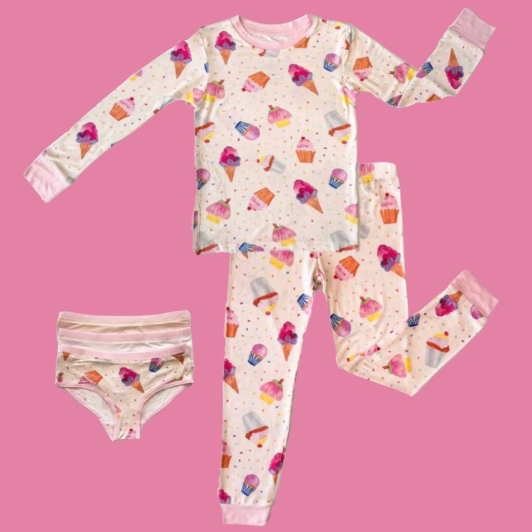 Cupcake Confetti Pajamas