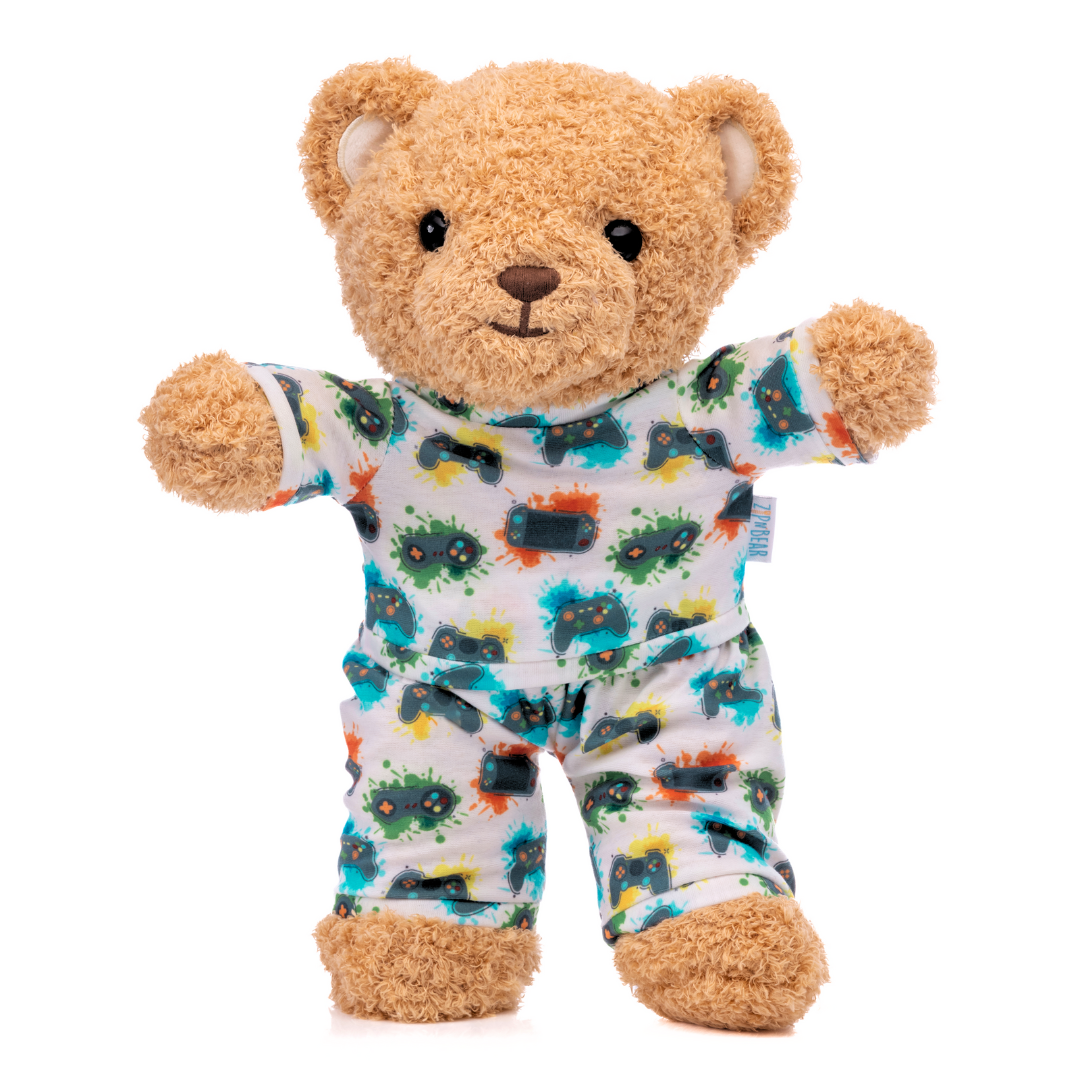 Bamboo Pajamas | Gamers Galaxy Pajamas – Zip N' Bear™ Bamboo Pajamas | Gamers Galaxy Pajamas – Zip N' Bear™