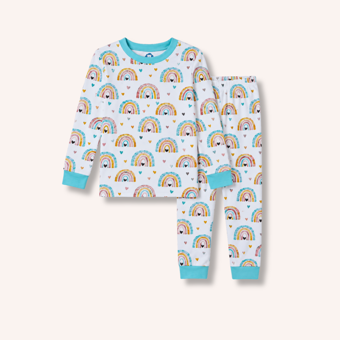 Radiant Rainbow Pajamas