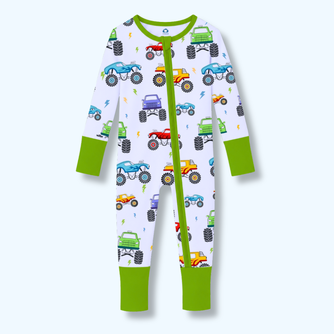 Bedtime Burnout Baby Convertible Pajamas