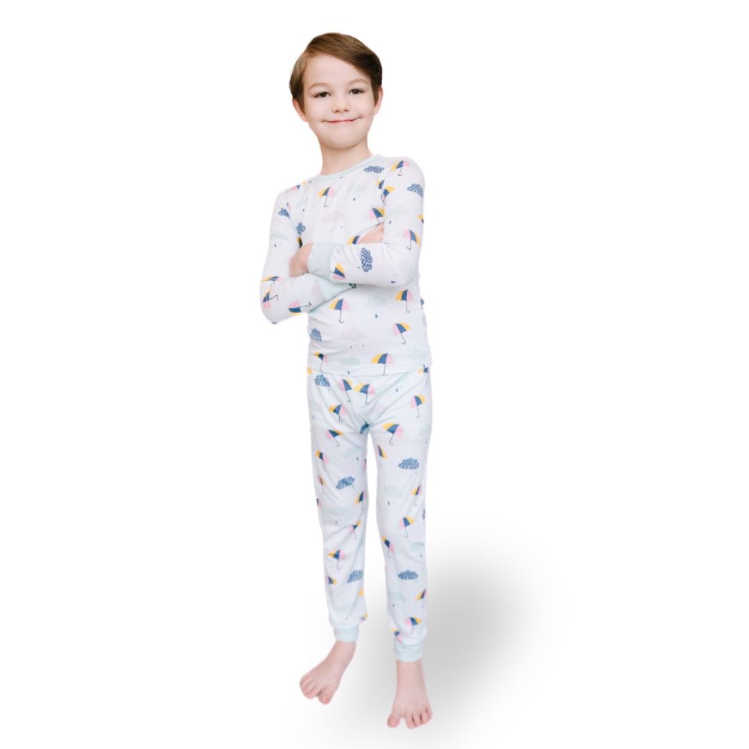 Boy's Raindrop Retreat Pajamas