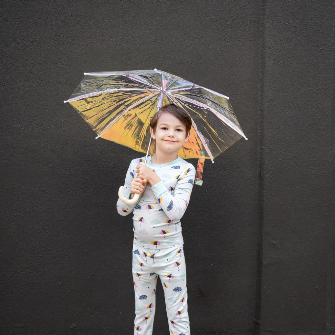 Boy's Raindrop Retreat Pajamas