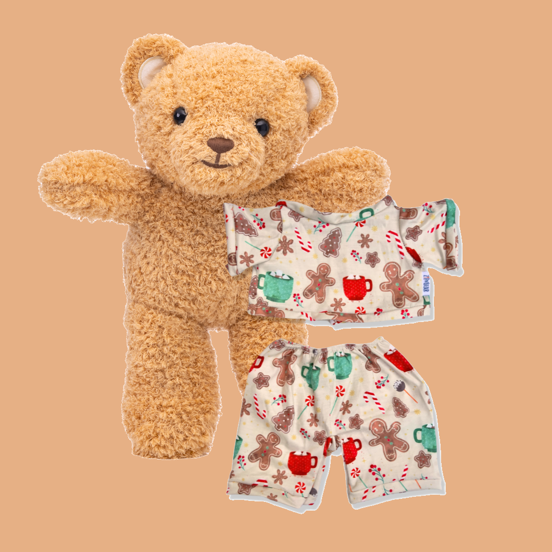 Zippy the Bear + Zippy Pajamas (Cookie Cuddles)
