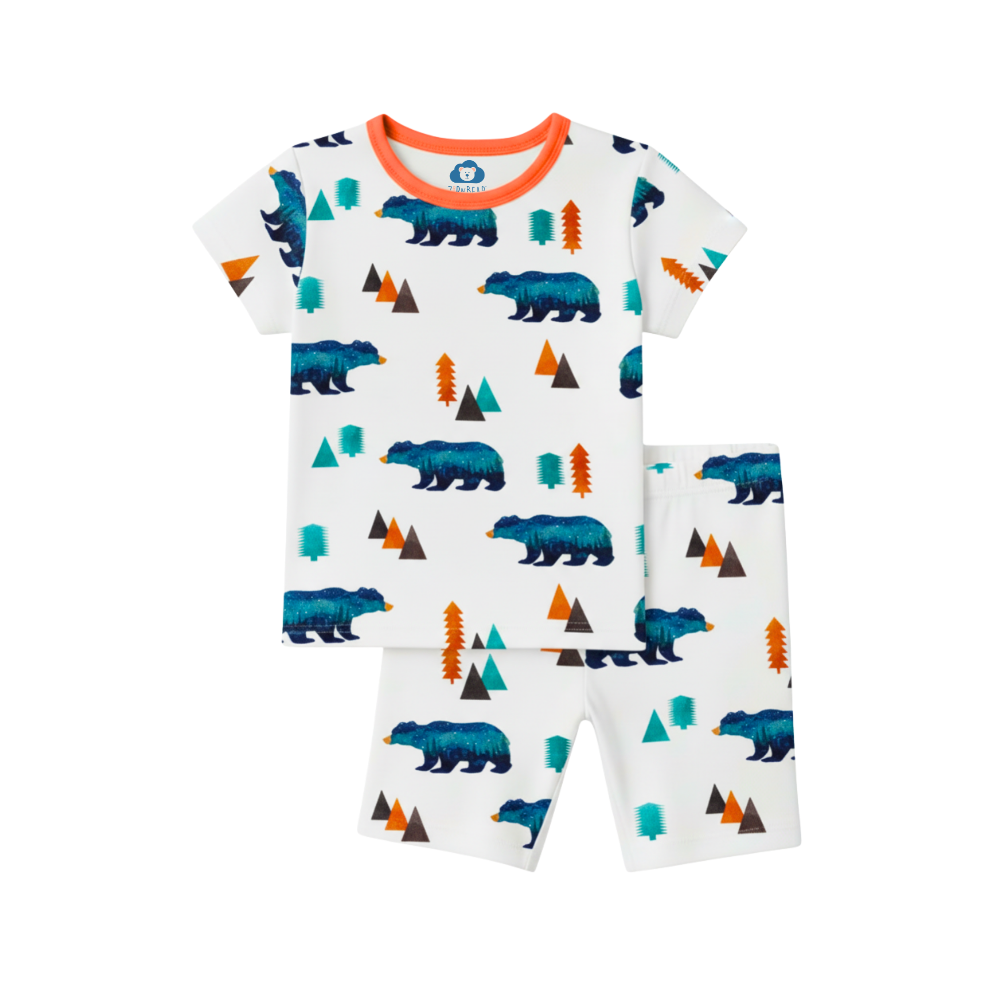 Short Sleeve - Cozy Cubs Pajamas
