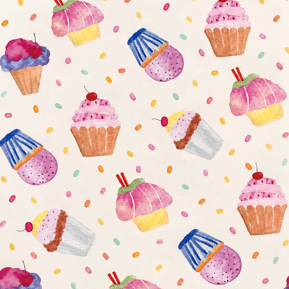 Zippy the Bear + Zippy Pajamas (Cupcake Confetti)