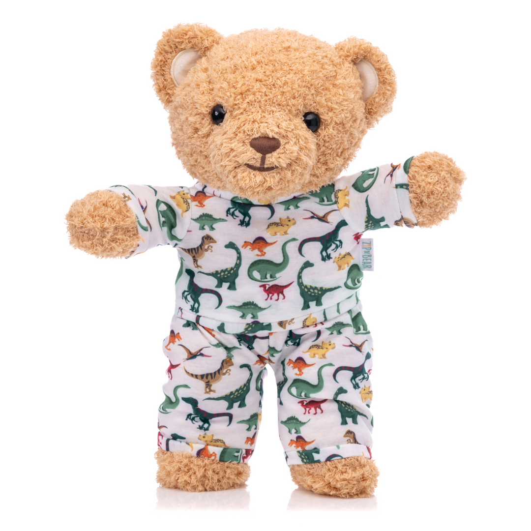 Zippy the Bear + Zippy Pajamas (Dino Dreamers)