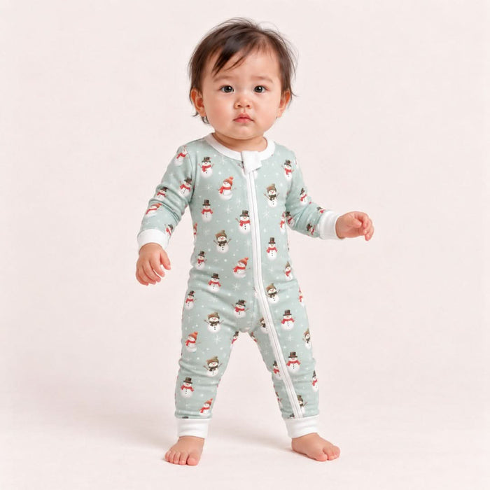 Frosty Friends Baby Convertible Pajama (Unisex)