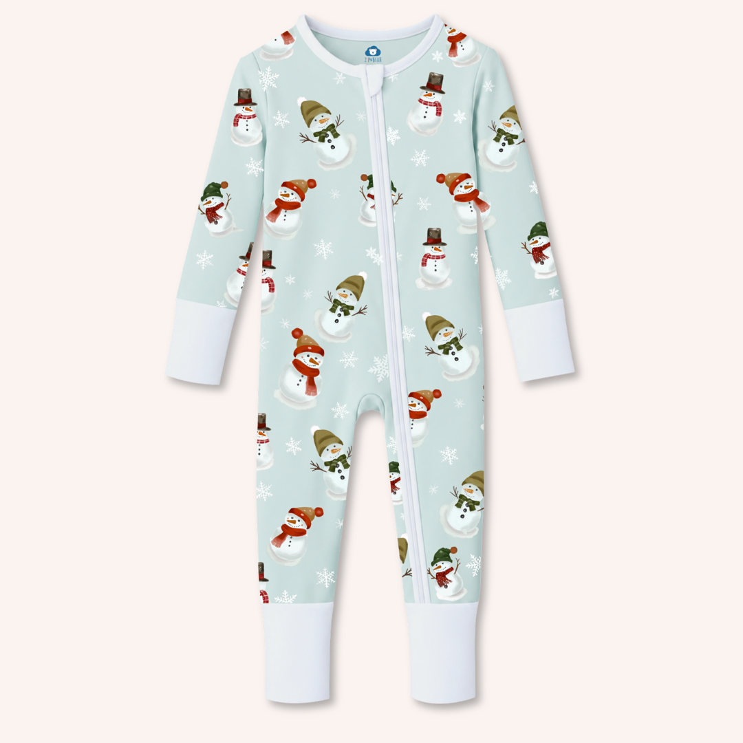 Frosty Friends Baby Convertible Pajama (Unisex)