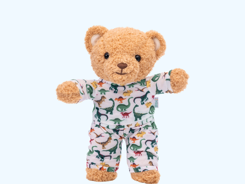 Zippy the Bear with Dino Dreamers Pajama