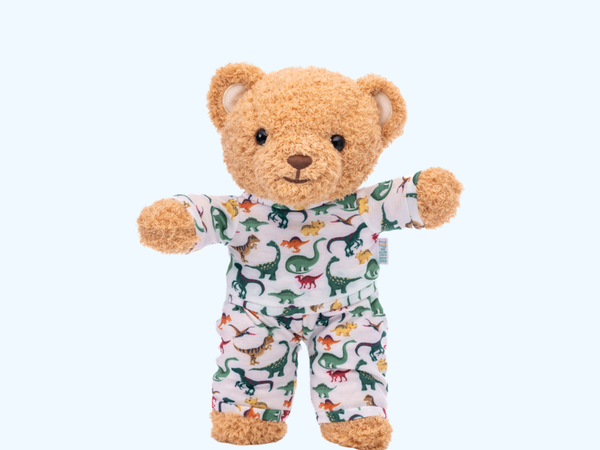 Zippy the Bear with Dino Dreamers Pajama