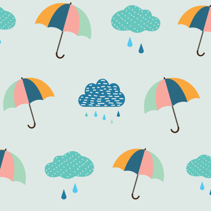 Zippy the Bear + Zippy Pajamas (Raindrop Retreat)