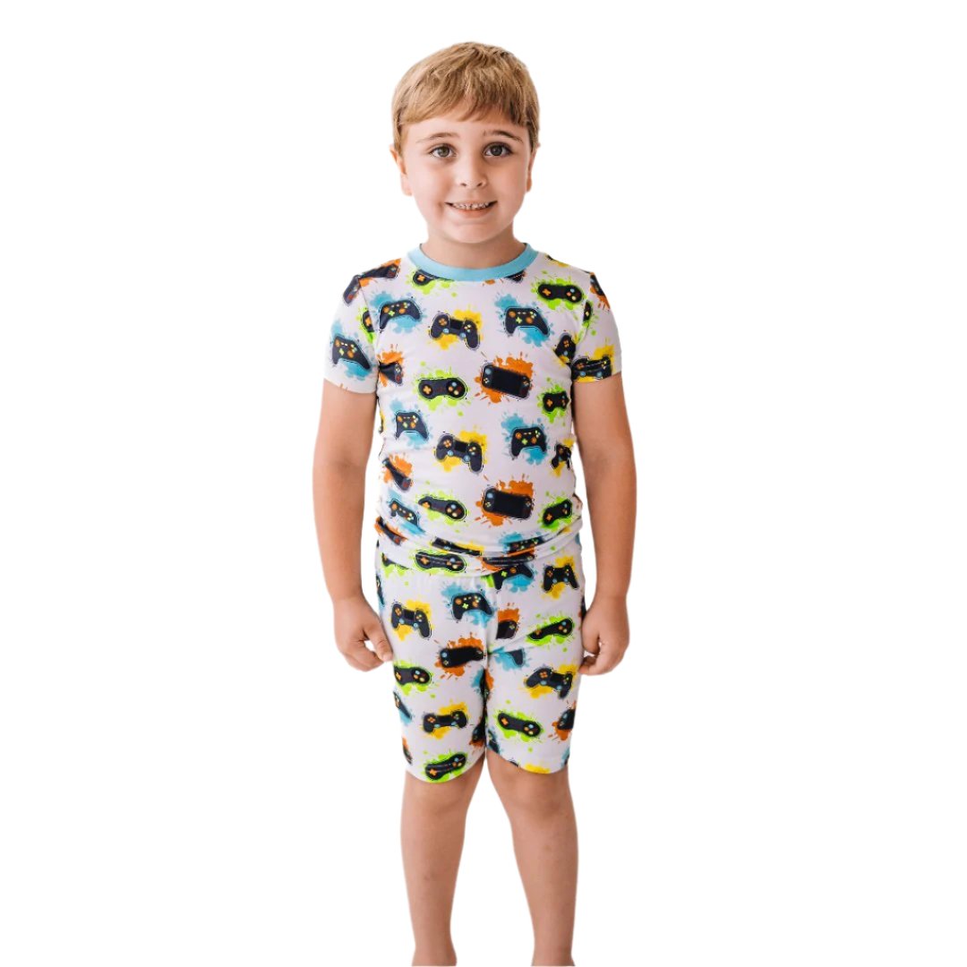 Bamboo Pajamas | Gamers Galaxy Pajamas – Zip N' Bear™
