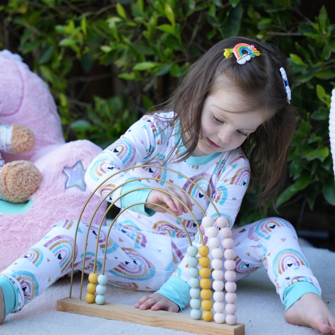 Radiant Rainbow Pajamas