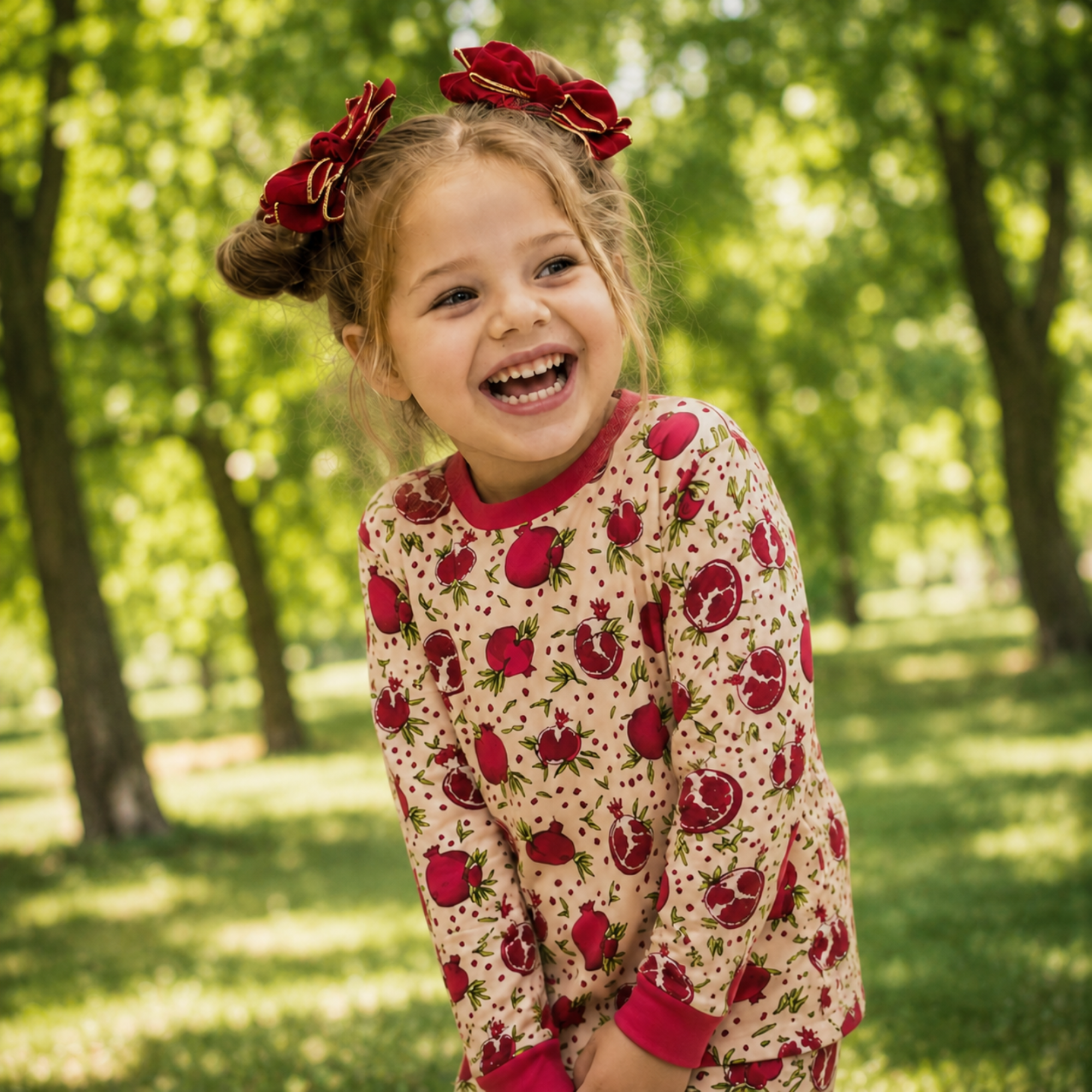 Passionate Pomegranate Pajamas