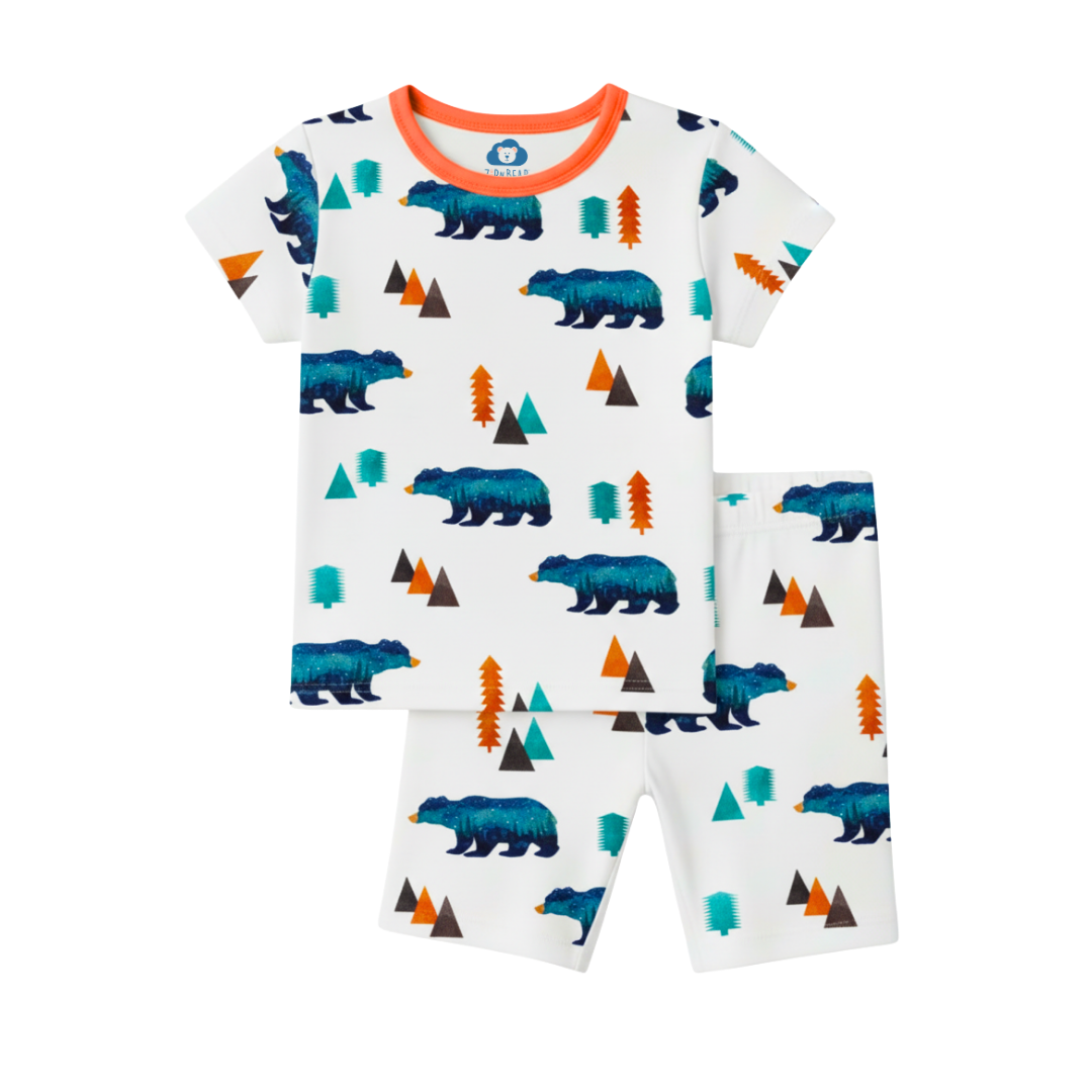 Short Sleeve - Cozy Cubs Pajamas