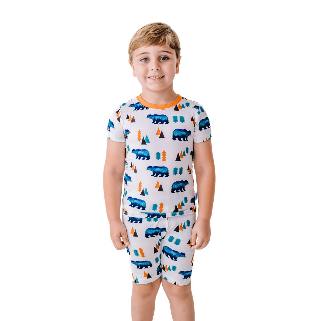 Short Sleeve - Cozy Cubs Pajamas