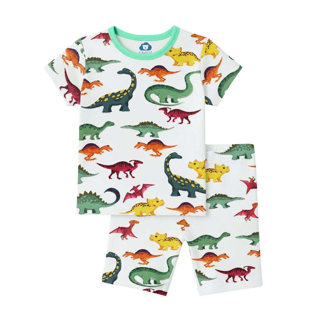 Short Sleeve - Dino Dreamers Pajamas