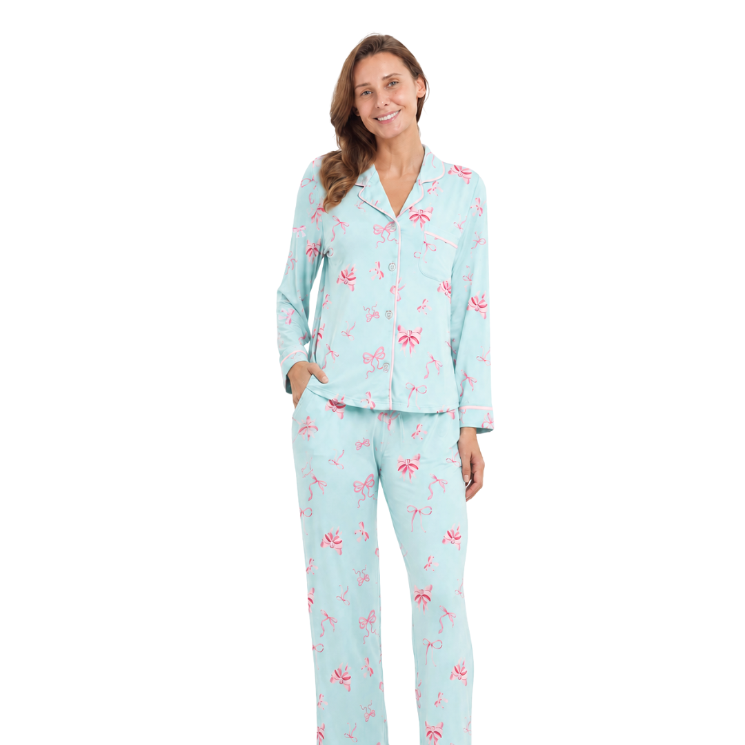 Bows of Strength Adult Pajamas