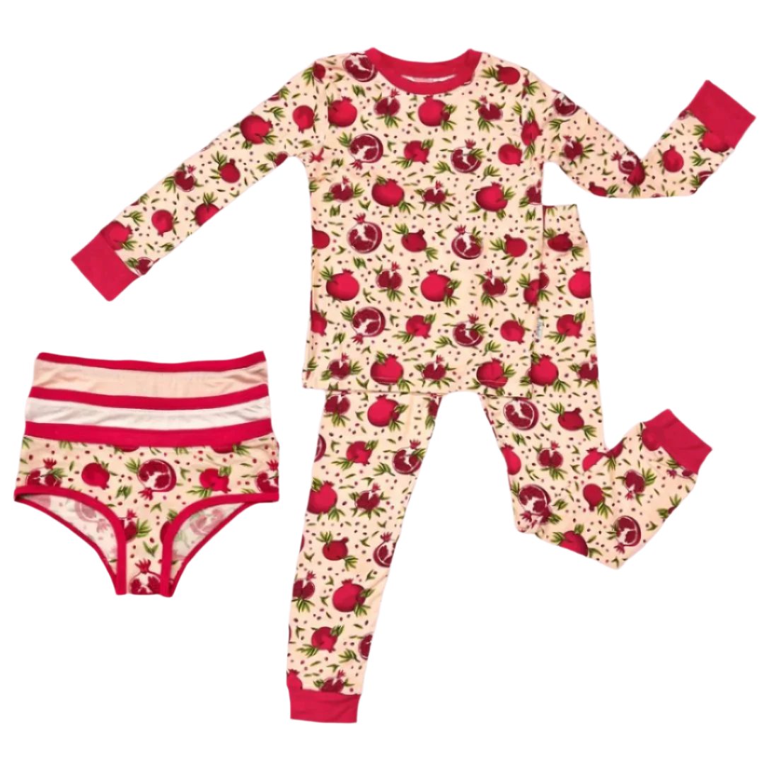 Passionate Pomegranate Pajamas