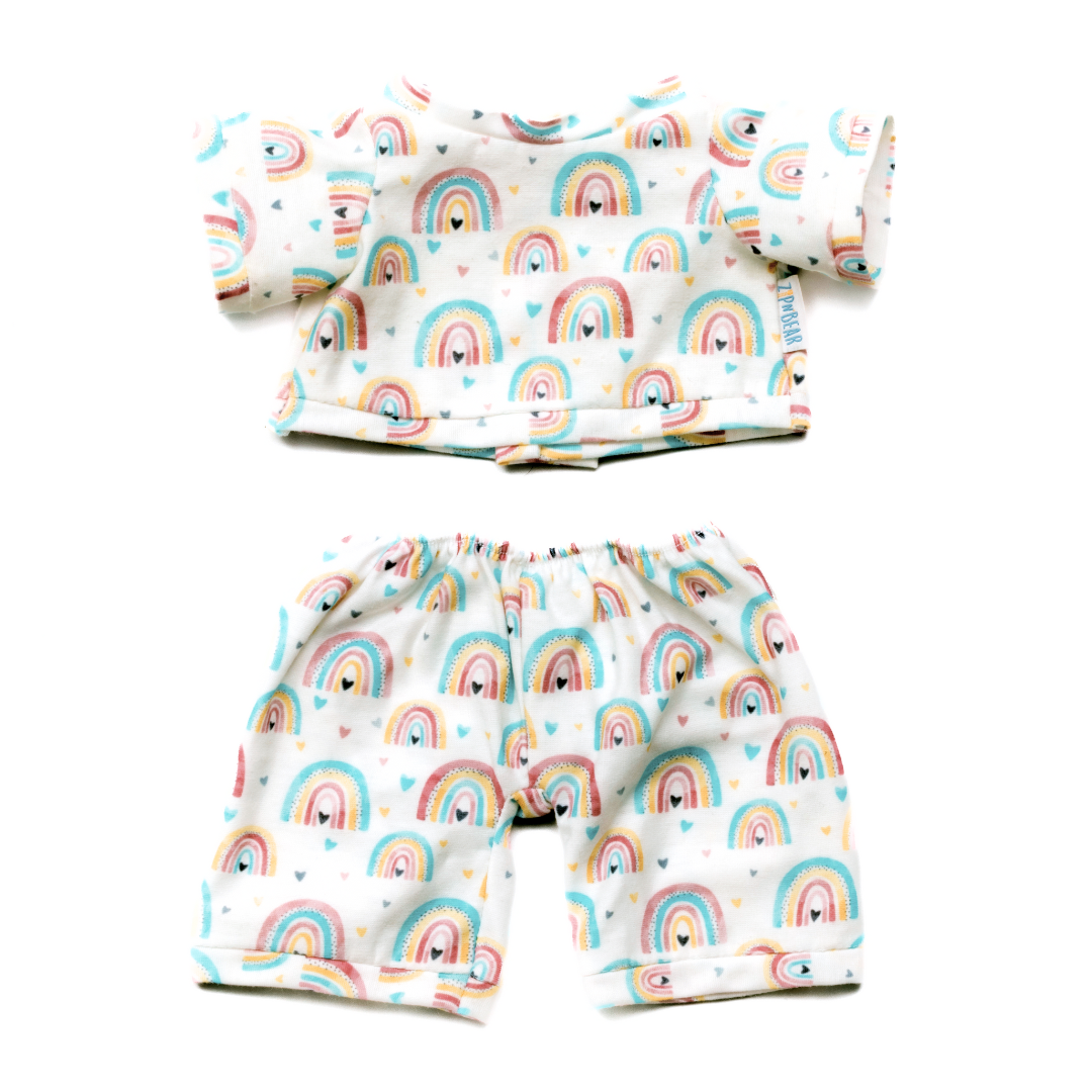 Zippy the Bear™ Pajamas - Radiant Rainbow