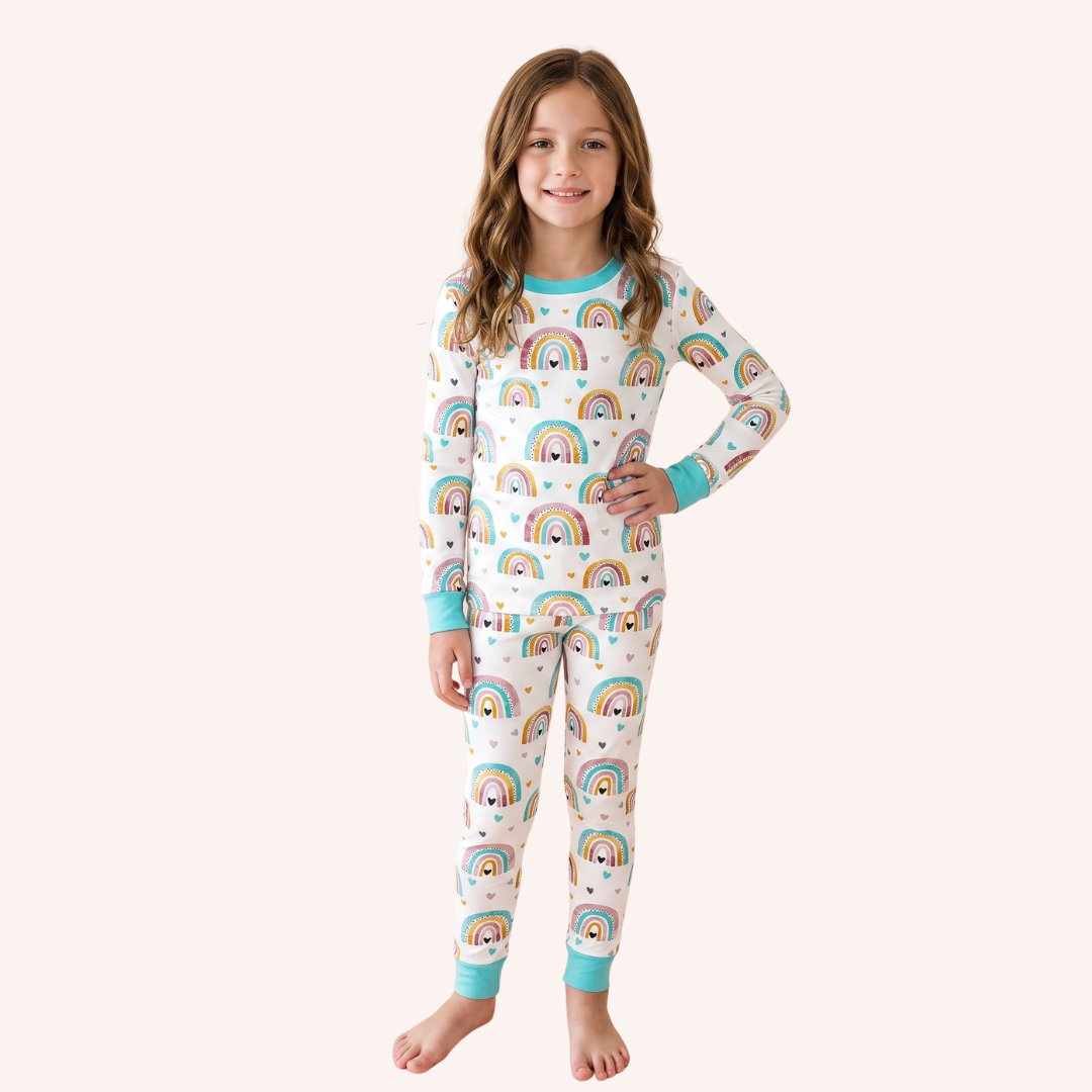 Radiant Rainbow Pajamas