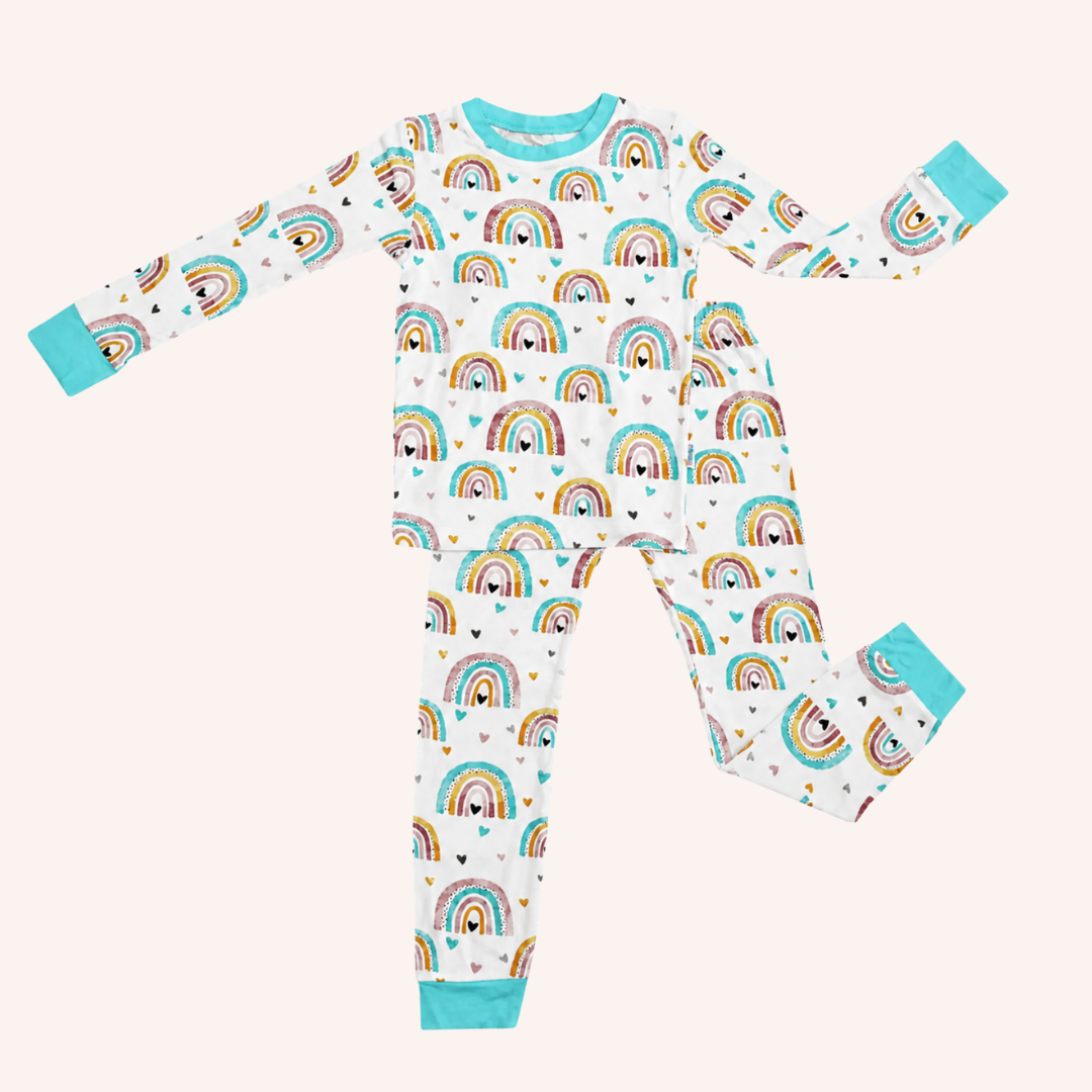 Radiant Rainbow Pajamas