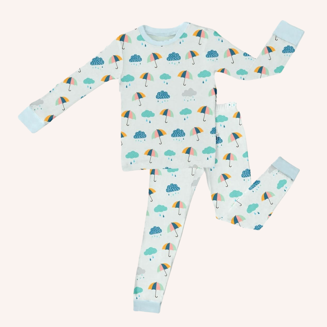 Girl's Raindrop Retreat Pajamas