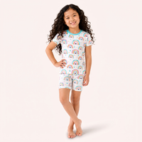 Radiant Rainbow Short Sleeve Pajamas