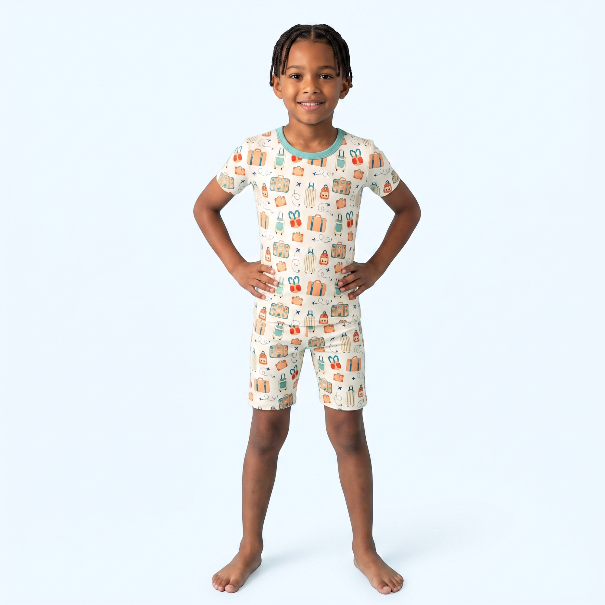 Short Sleeve - Carry On Cubs Pajamas