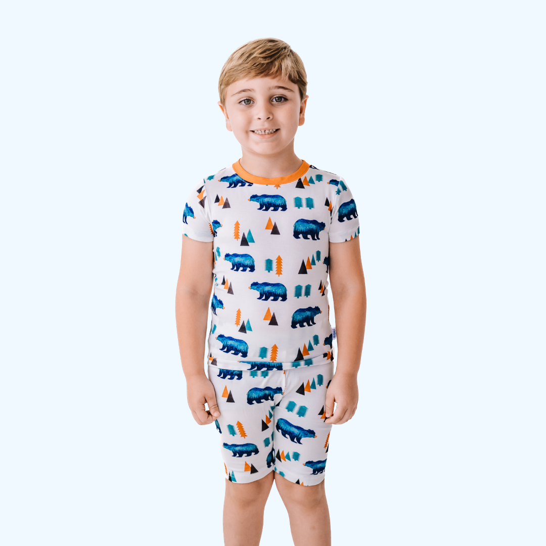 Short Sleeve - Cozy Cubs Pajamas