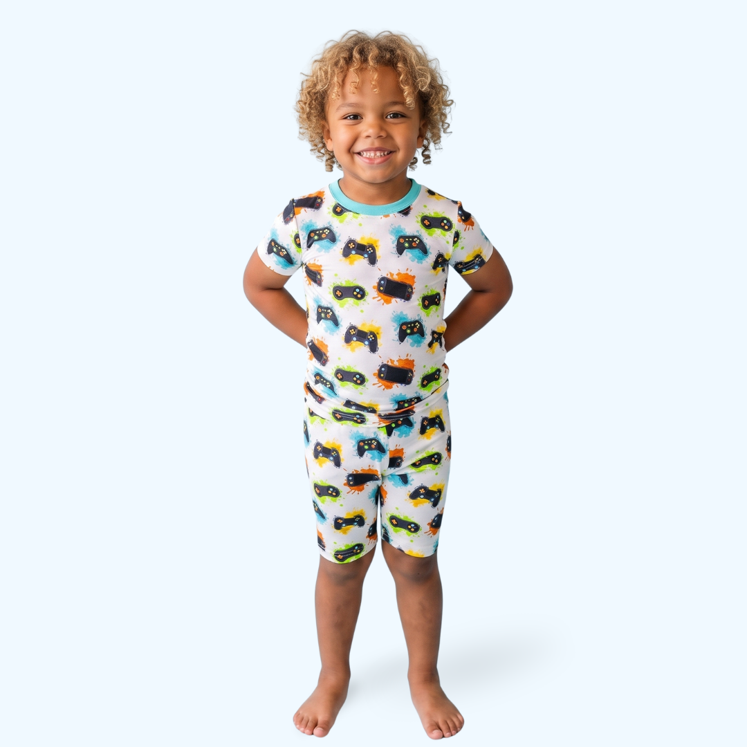 Short Sleeve - Gamers Galaxy Pajamas