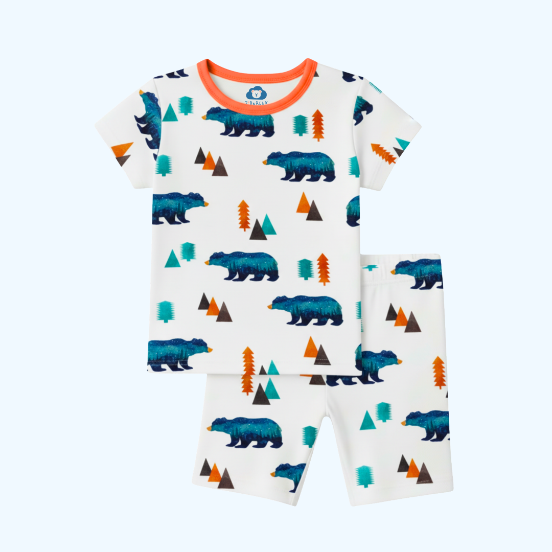 Short Sleeve - Cozy Cubs Pajamas