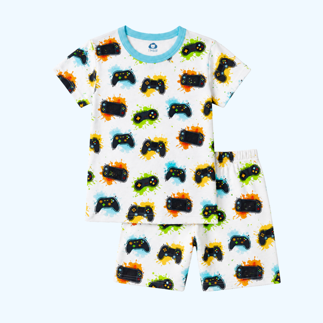 Short Sleeve - Gamers Galaxy Pajamas