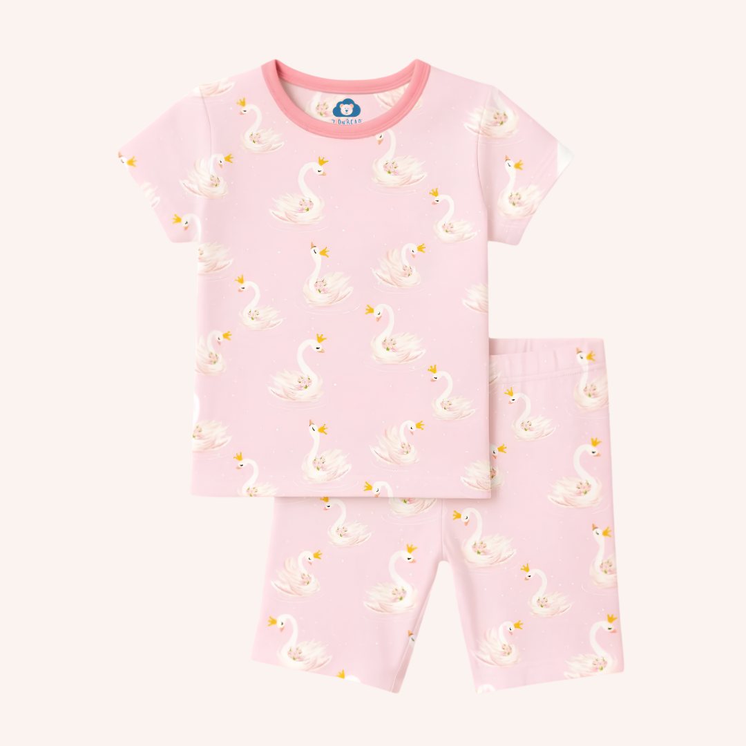 Short Sleeve - Swan Slumber Pajamas