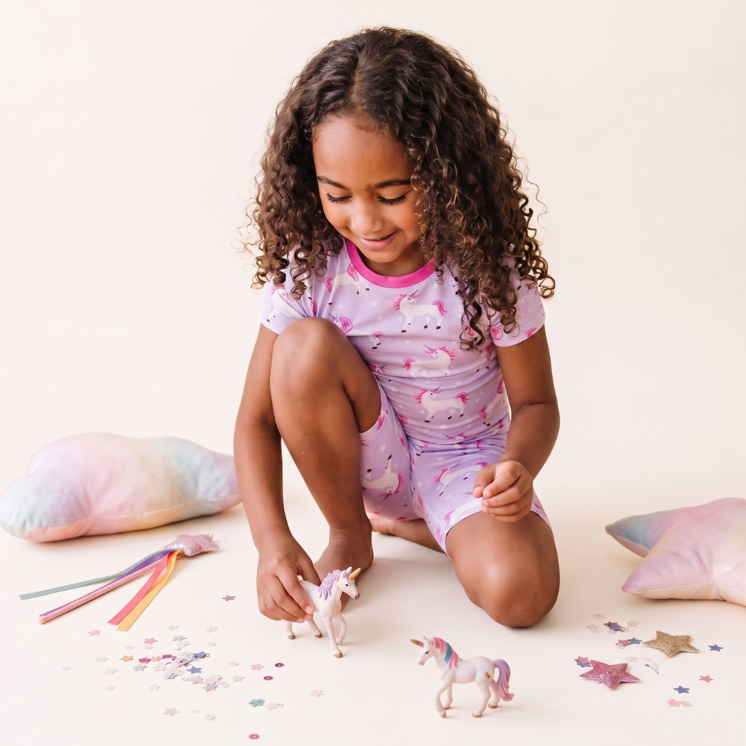 Short Sleeve - Unicorn Utopia Pajamas