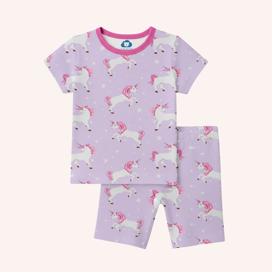 Short Sleeve - Unicorn Utopia Pajamas